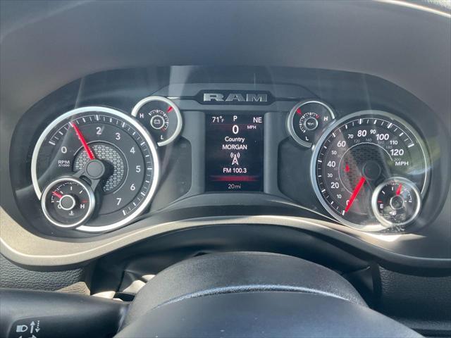 new 2025 Ram 1500 car, priced at $52,550