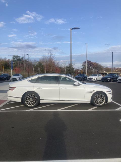 used 2021 Genesis G80 car, priced at $56,495