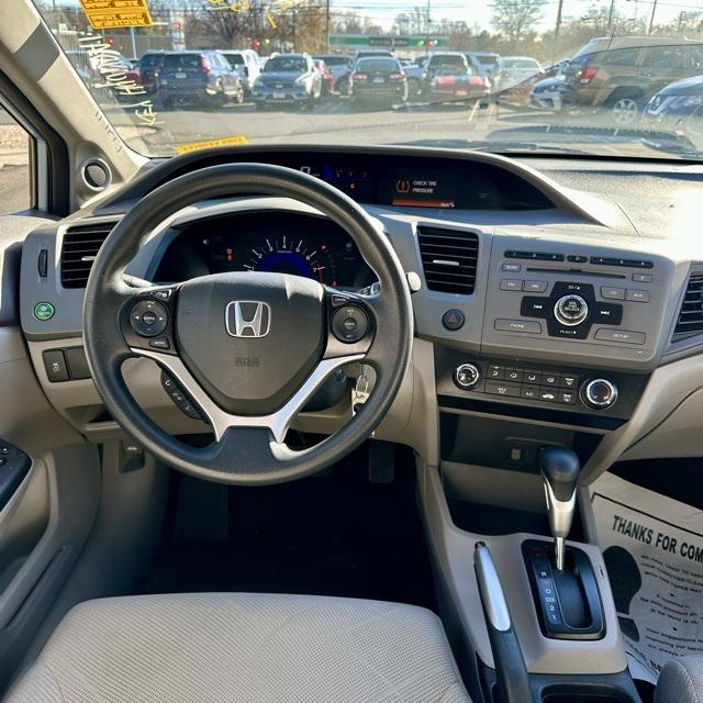 used 2012 Honda Civic car, priced at $8,496