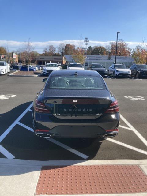 new 2024 Genesis G70 car, priced at $50,075