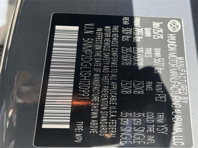 new 2025 Hyundai Santa Fe car, priced at $40,689