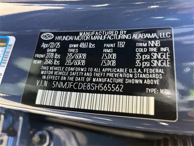 new 2025 Hyundai Tucson car, priced at $36,704