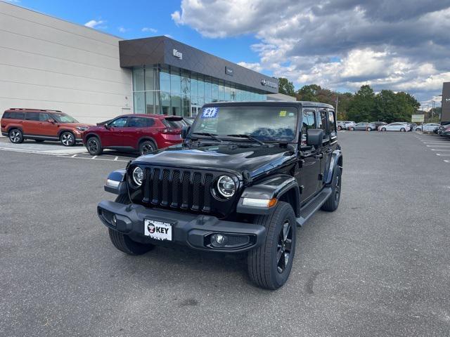 used 2021 Jeep Wrangler Unlimited car, priced at $30,188