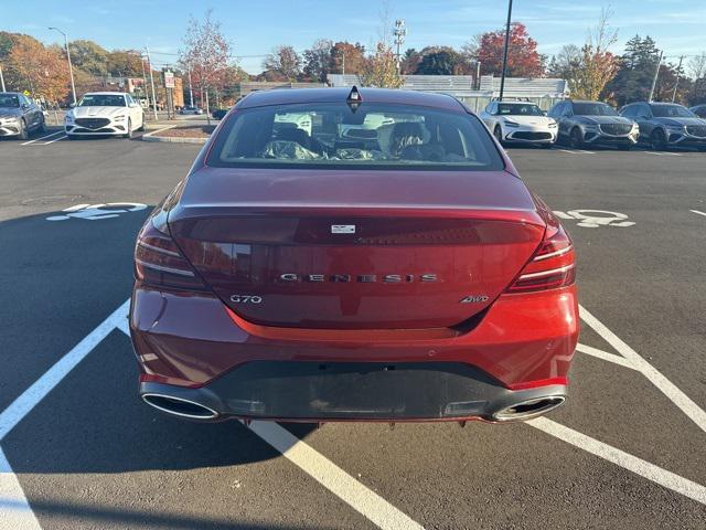 new 2024 Genesis G70 car, priced at $50,130