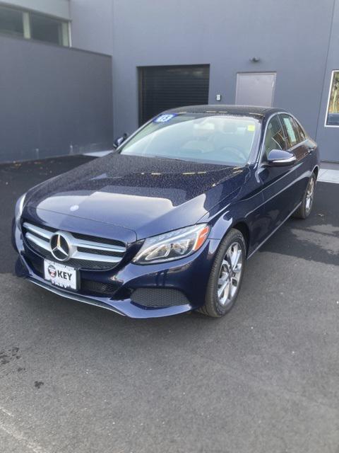 used 2015 Mercedes-Benz C-Class car, priced at $17,018