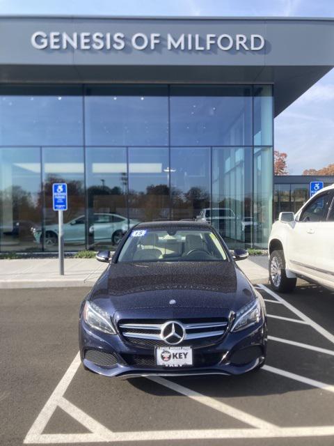 used 2015 Mercedes-Benz C-Class car, priced at $17,018