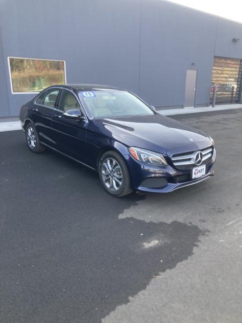 used 2015 Mercedes-Benz C-Class car, priced at $17,018