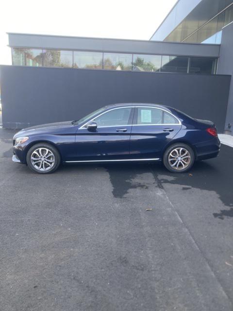 used 2015 Mercedes-Benz C-Class car, priced at $17,018