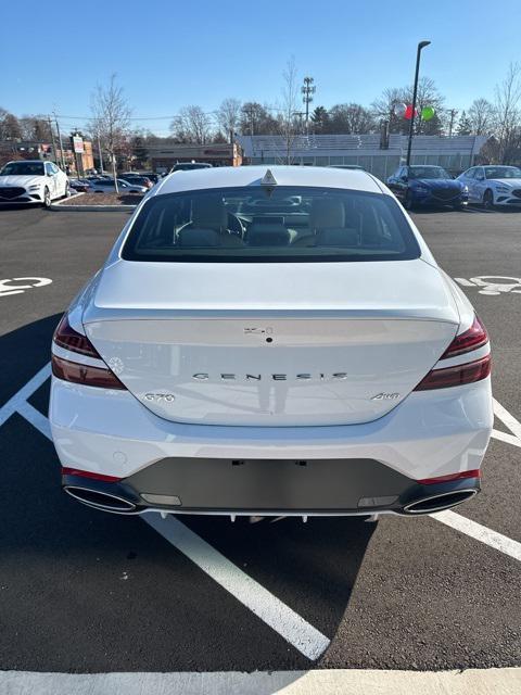 new 2025 Genesis G70 car, priced at $45,775