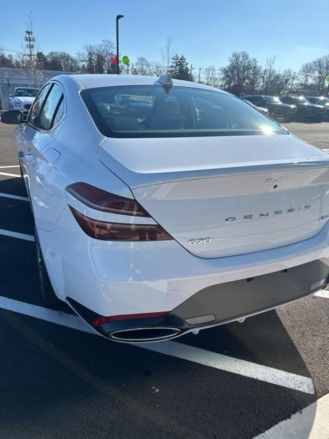 new 2025 Genesis G70 car, priced at $45,775