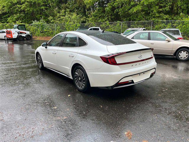 used 2022 Hyundai Sonata Hybrid car, priced at $26,974