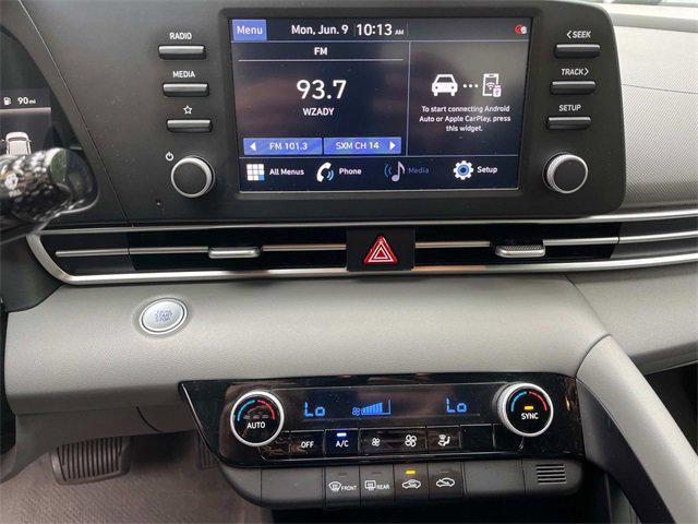 used 2022 Hyundai Elantra car, priced at $18,437