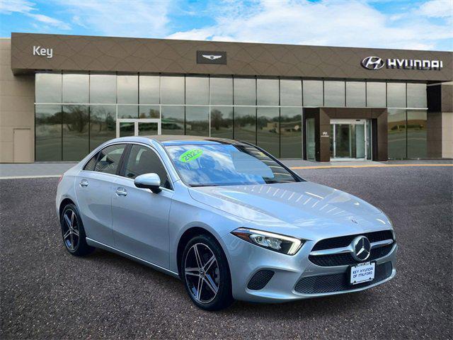 used 2022 Mercedes-Benz A-Class car, priced at $27,450