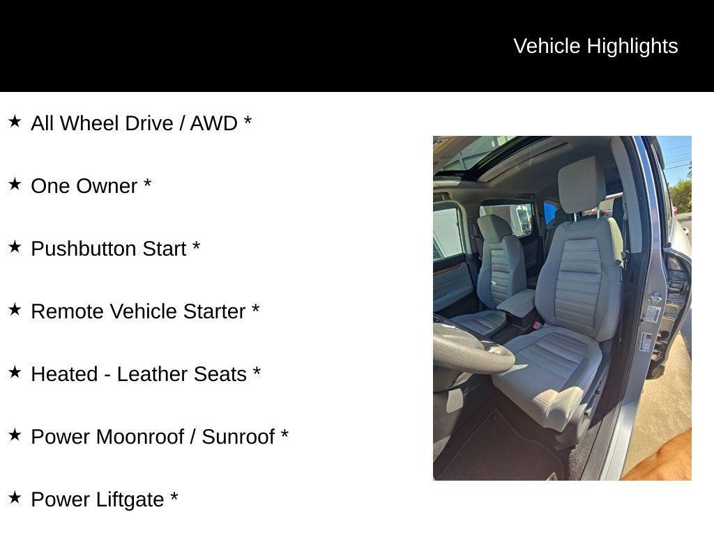 used 2018 Honda CR-V car, priced at $20,561