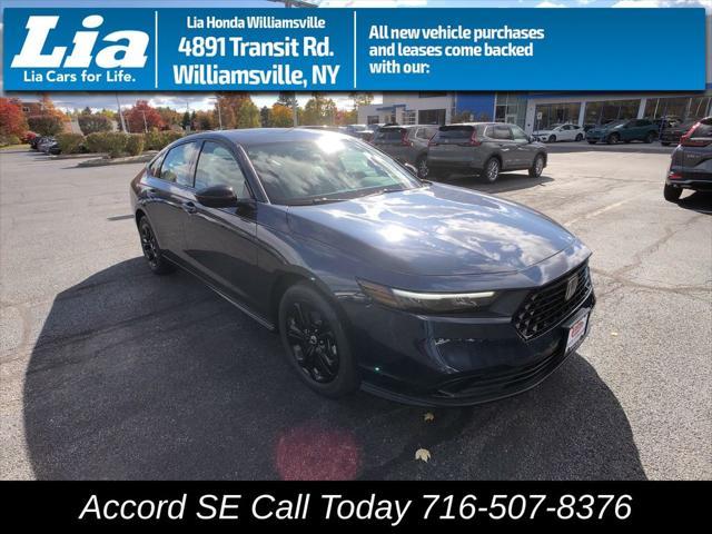 new 2025 Honda Accord car, priced at $31,710