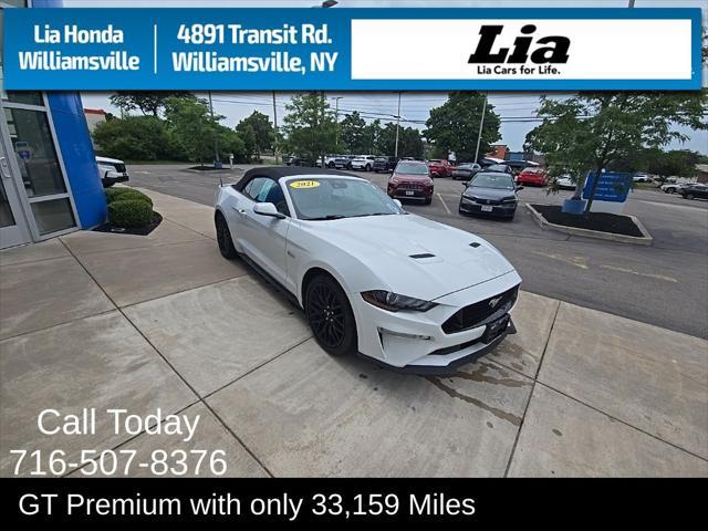 used 2021 Ford Mustang car, priced at $35,933