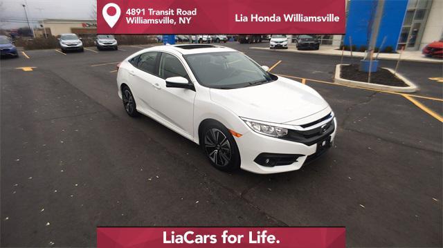 used 2018 Honda Civic car, priced at $17,856