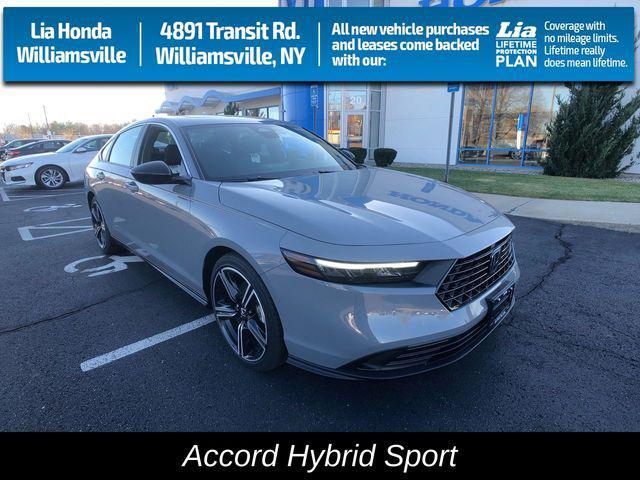 new 2025 Honda Accord Hybrid car, priced at $35,205