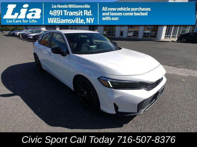 new 2025 Honda Civic car, priced at $29,055