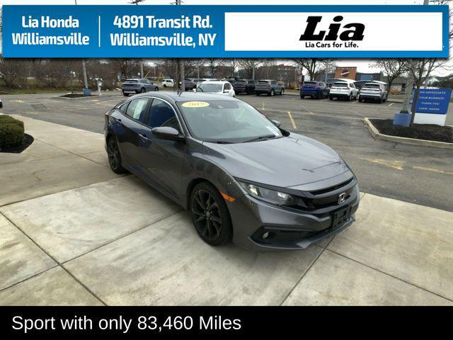 used 2019 Honda Civic car, priced at $17,283