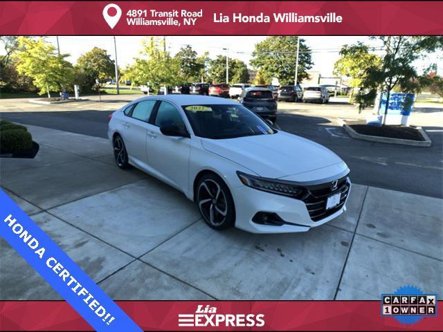 used 2022 Honda Accord car, priced at $23,828