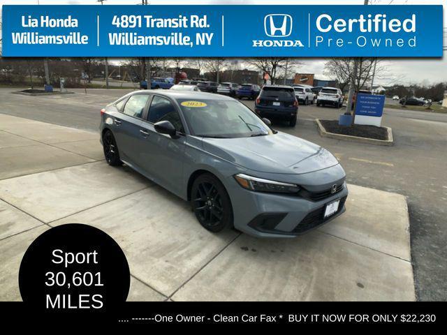 used 2023 Honda Civic car, priced at $21,930