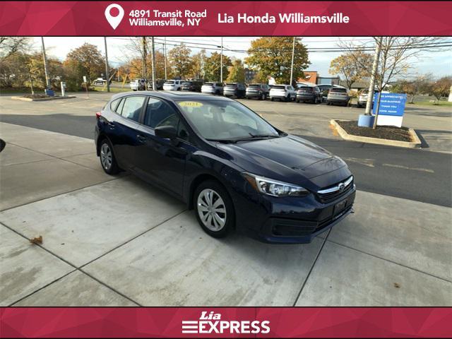 used 2021 Subaru Impreza car, priced at $17,937