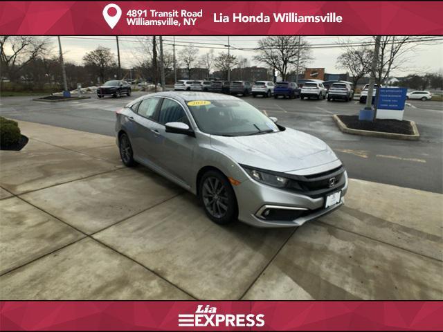 used 2021 Honda Civic car, priced at $22,319