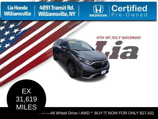 used 2022 Honda CR-V car, priced at $27,431