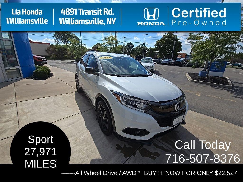 used 2022 Honda HR-V car, priced at $22,527