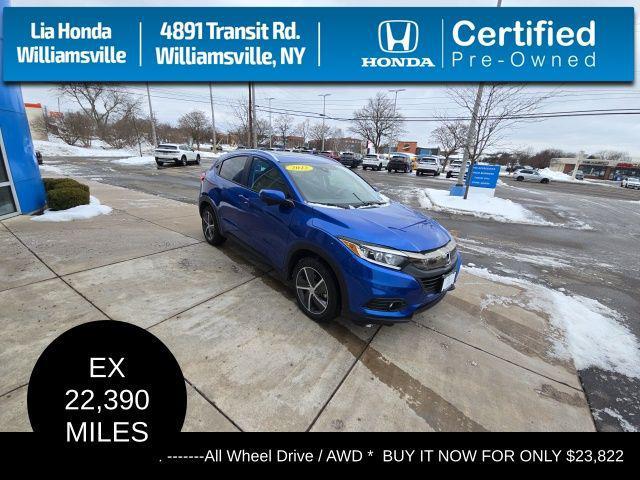 used 2022 Honda HR-V car, priced at $23,822