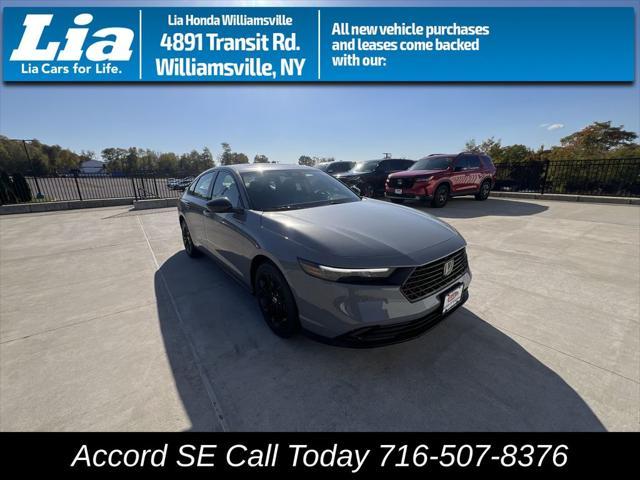new 2025 Honda Accord car, priced at $32,165