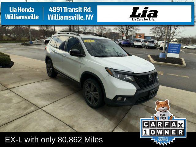 used 2021 Honda Passport car, priced at $23,980