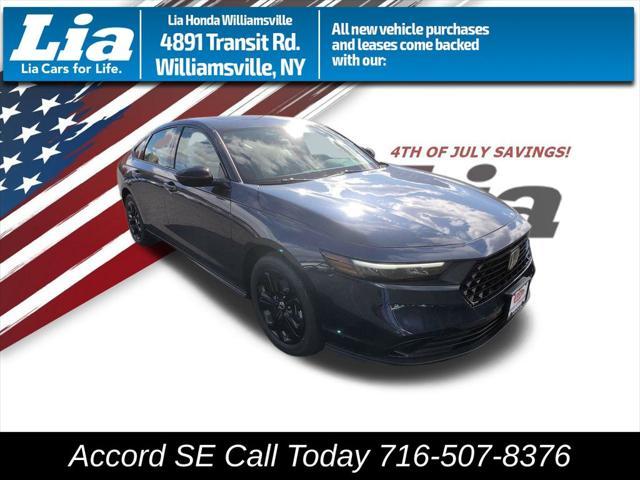 new 2025 Honda Accord car, priced at $31,710