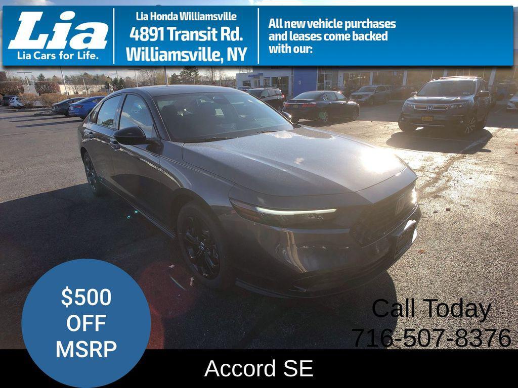 new 2025 Honda Accord car, priced at $31,710