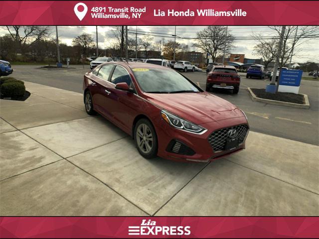 used 2019 Hyundai Sonata car, priced at $15,649