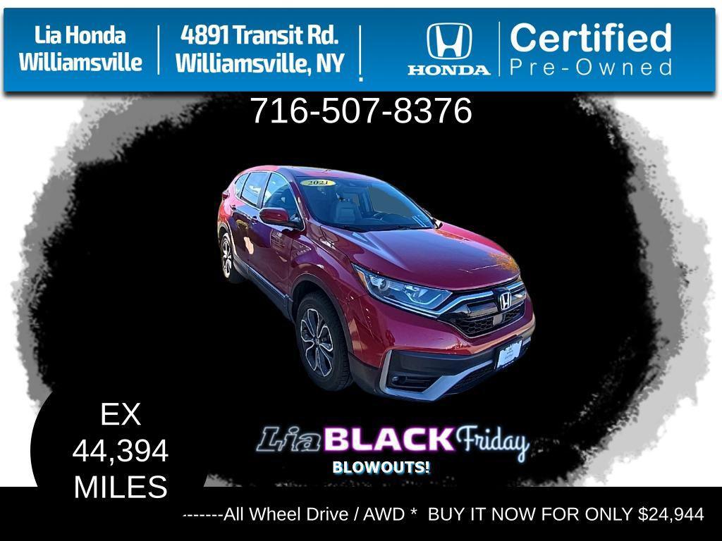 used 2021 Honda CR-V car, priced at $24,944