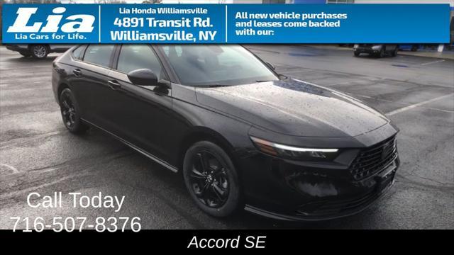 new 2025 Honda Accord car, priced at $31,710