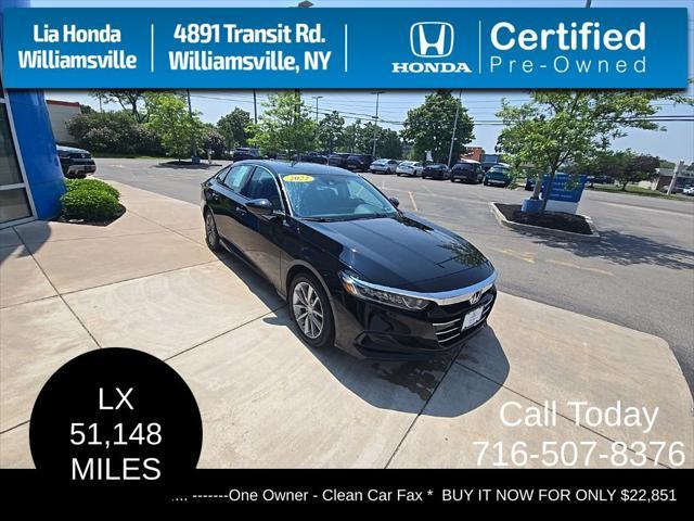 used 2022 Honda Accord car, priced at $22,851