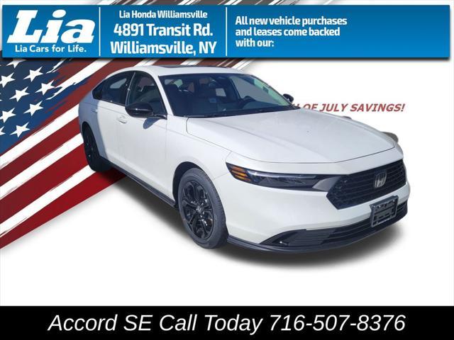 new 2025 Honda Accord car, priced at $32,165