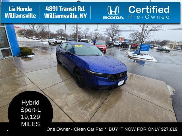 used 2023 Honda Accord Hybrid car, priced at $27,619