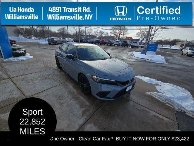 used 2022 Honda Civic car, priced at $23,422