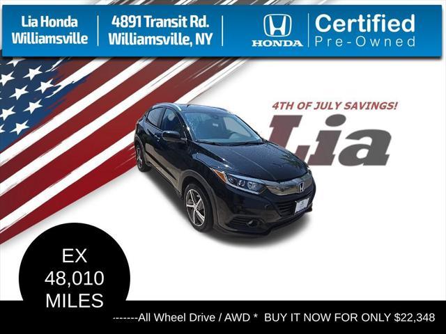 used 2022 Honda HR-V car, priced at $22,348