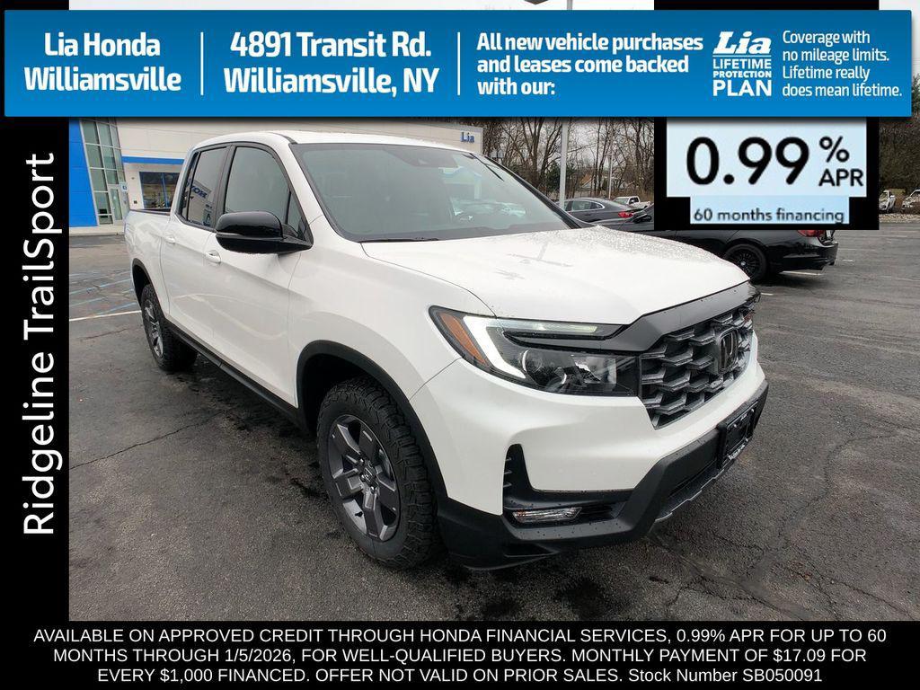 new 2025 Honda Ridgeline car, priced at $47,285