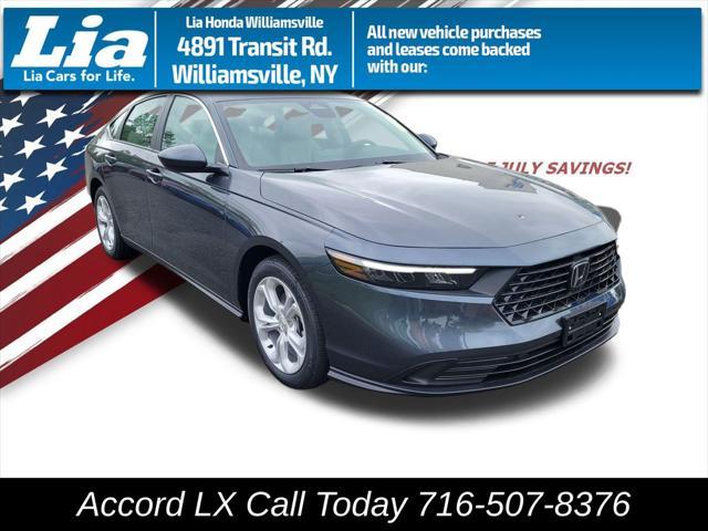 new 2025 Honda Accord car, priced at $29,445