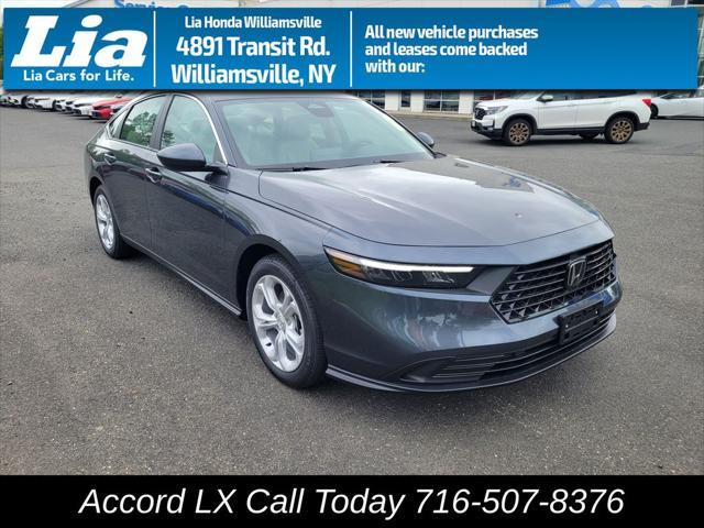 new 2025 Honda Accord car, priced at $29,445