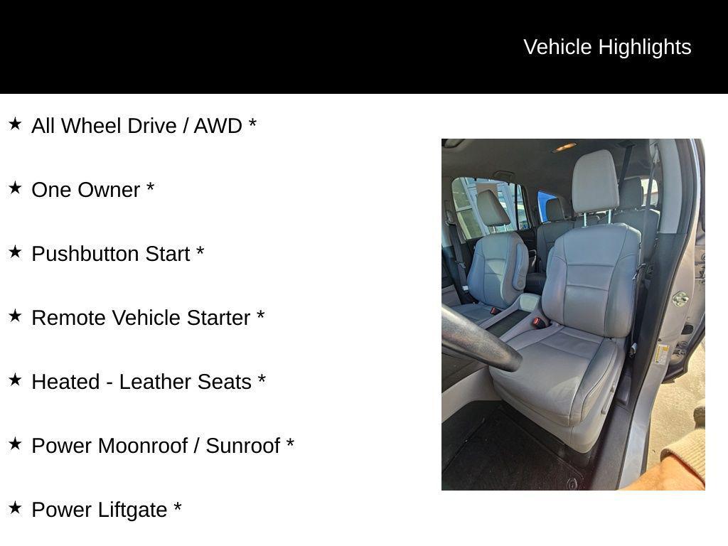 used 2019 Honda Pilot car, priced at $20,987