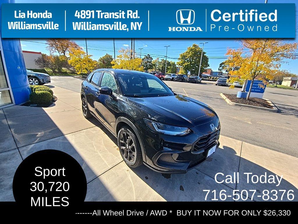 used 2023 Honda HR-V car, priced at $26,330