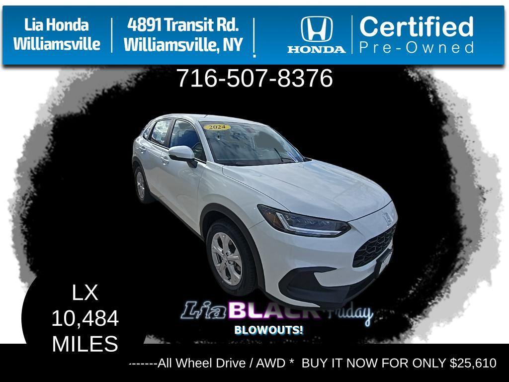 used 2024 Honda HR-V car, priced at $25,610