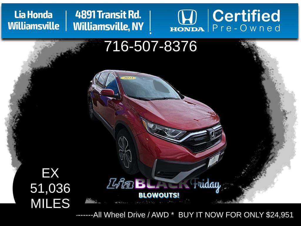 used 2021 Honda CR-V car, priced at $24,951